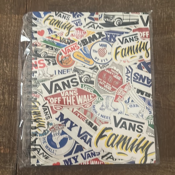 Vans Family Exclusive Notebook 11” X 9” - Picture 2 of 3
